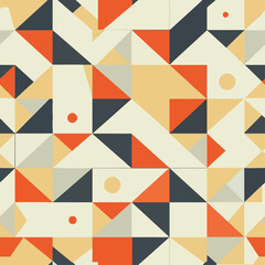 Geomatric seamless pattern 2, seamless pattern, vector, tiling
