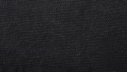 Fototapeta na wymiar Detailed close-up of dark black fabric texture, perfect for background and design elements.