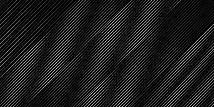 Abstract black wave line elegant striped diagonal line technology concept web texture. Vector gradient gray line abstract pattern Transparent monochrome striped texture, minimal background.
