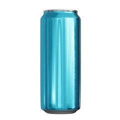 Can energy drink or beer light blue