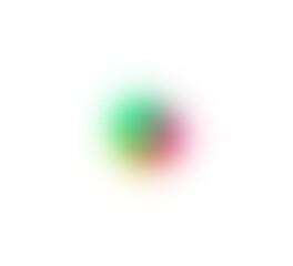  Green and yellow gradient dots 