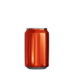 small Can energy drink or beer red