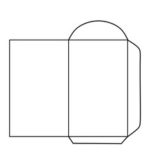 Printable Eid envelope template 