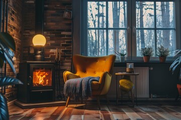 heating at home concept ,snapshot aesthetic picture - obrazy, fototapety, plakaty