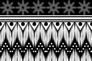 black and white seamless pattern