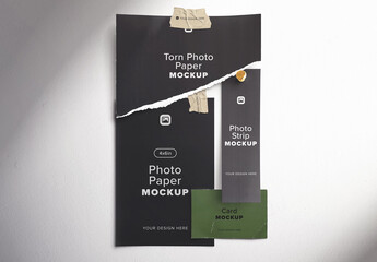 Branding Moodboard Mockup - obrazy, fototapety, plakaty