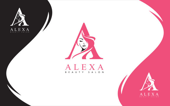 Letter A Beauty Salon logo