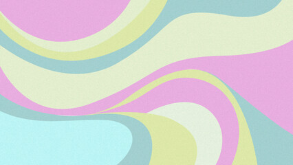 background waves abstract curve rainbow colors