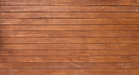 Brown natural wood planks, Rough surface background and texture - 756377206
