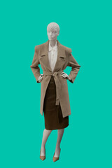 Full length female mannequin