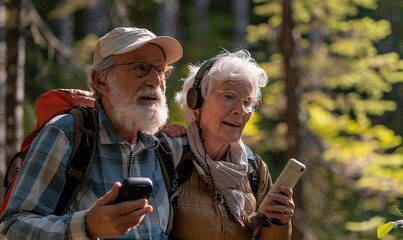Senior Adventures with Technology in Nature