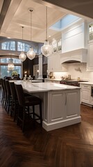 Modern Kitchen Island With Seating