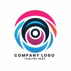 Abstract business real estate house building company factory vector logo concept symbol elements design template of business logo
