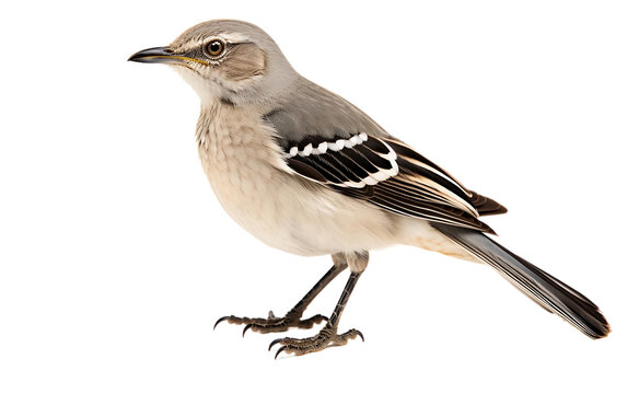 Striking image of a Northern Mockingbird.