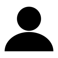 People and person icon. people icon with modern flat design. People vector icon isolated on white background. User Icon.