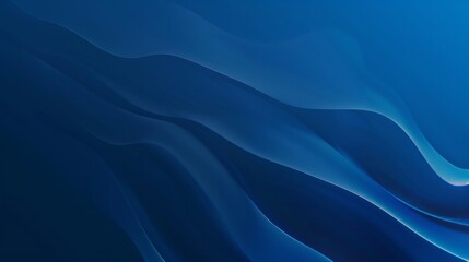 Obraz premium A smooth transition of hues from light to dark blue, creating an abstract gradient background that symbolizes technological sophistication.