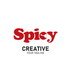 Spicy Logo,vector, sign, illustration, text, design, logo, symbol, icon, art,food, Resturent, Food Logos, Food Logo,Spicy, Chilli Logo, Creative 