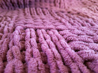 knitted texture close up