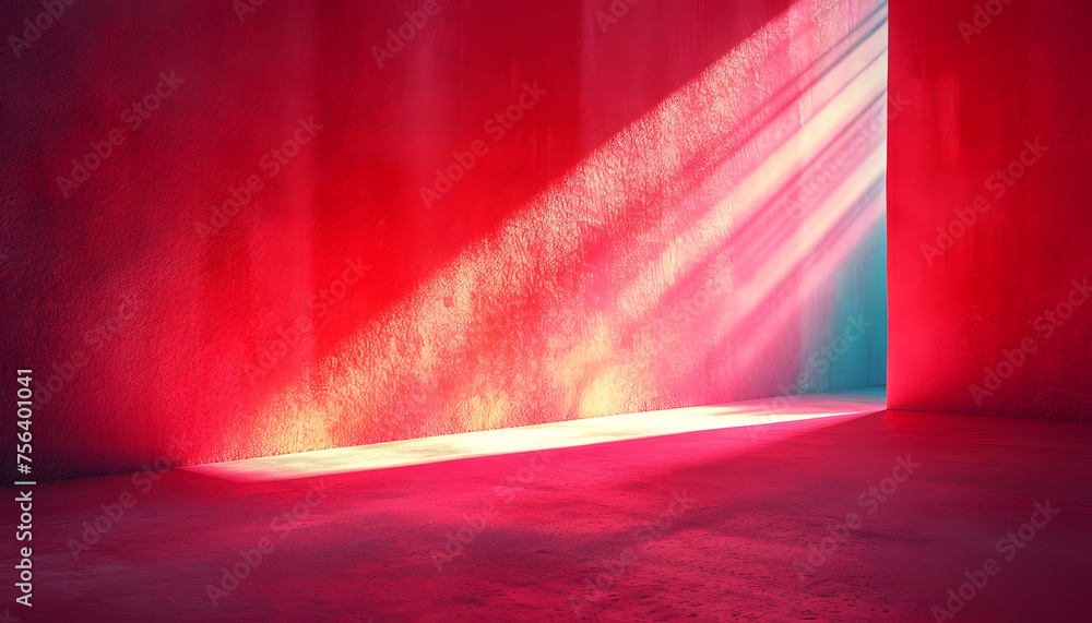 Poster minimalistic abstract gentle light background for product presentation with light and intricate