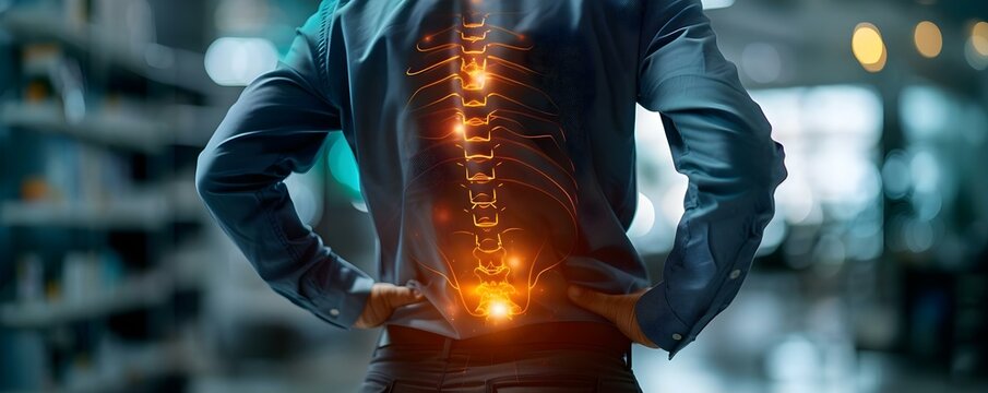 Understanding back pain through diagrams and explanations . Concept Anatomy of the Spine, Common Causes of Back Pain, Types of Back Injuries, Treatment Options