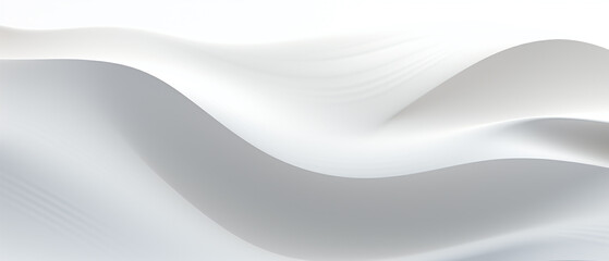 Abstract white-wave background.