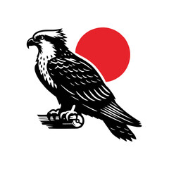  Osprey Bird Simple and Clean Logo Icon
