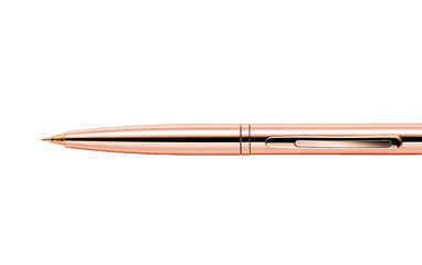 Sleek black pen for smooth writing experience.