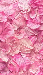 Intricate pink leaf skeleton texture background perfect for creative design projects