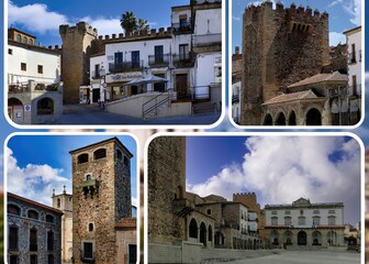The old town of Caceres is the most important center of civil and religious architecture for the...