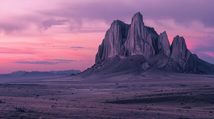 sunrise over the mountains
