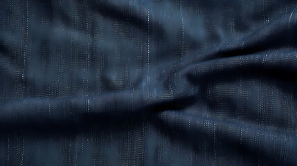 Naklejka premium Detailed close-up of denim showing the seams and personality of the fabric