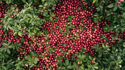 red and green leaves background