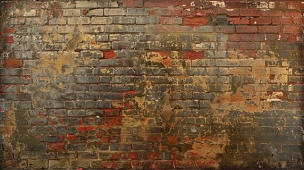 Vintage Brick Wall Texture