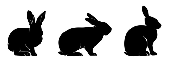 rabbit silhouette