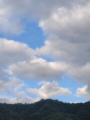구름, 산