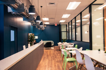 interior of a restaurant