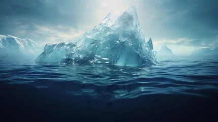 Foto op Canvas iceberg in polar regions © Arti