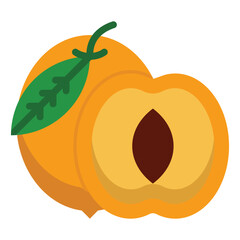  Small, orange colored fruits with a sweet and tangy flavor.