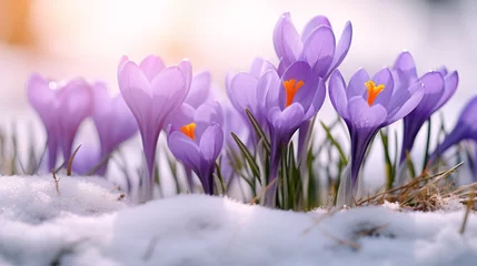  spring crocus flowers © Arti