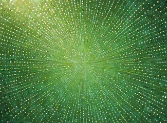 Green dots pattern textured template/background