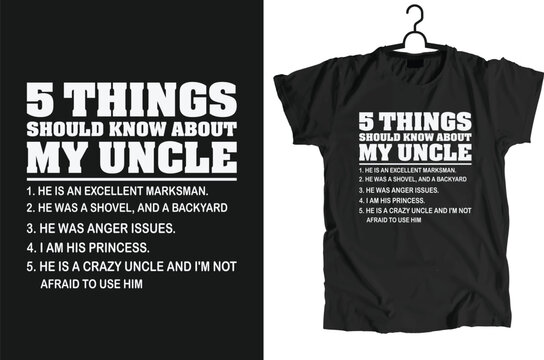 Uncle Design Can Use For t-shirt, Hoodie, Mug, Bag etc.