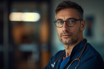 Portrait of a doctor - 756452095