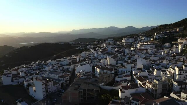 Municipality of Comares in the Axarquia region of Malaga Andalusia
