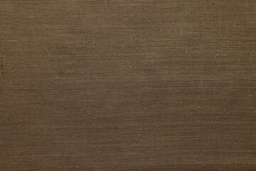 Texture of burlap fabric as background, top view