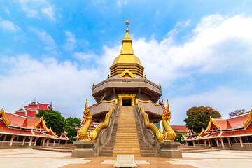 Wat Phothisompom, Thai temple at Ban Lueam Subdistrict, Mueang Udon Thani District, Udon Thani