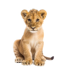 Fototapeta premium lion cub 