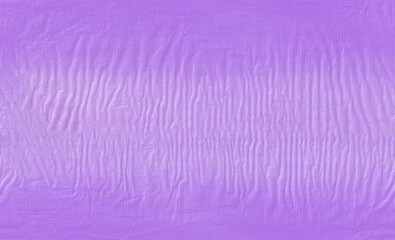 Seamless violet used wrap recycle plastic texture background.