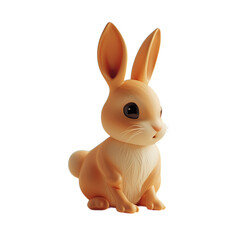 bunny isolated on white