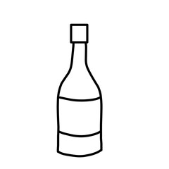 vector illustration of a set of plastic bottles