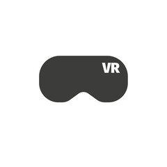 Virtual reality. VR icon. Vector signs for web graphics.